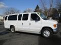 2007 Oxford White Ford E Series Van E350 Super Duty XLT 15 Passenger  photo #9