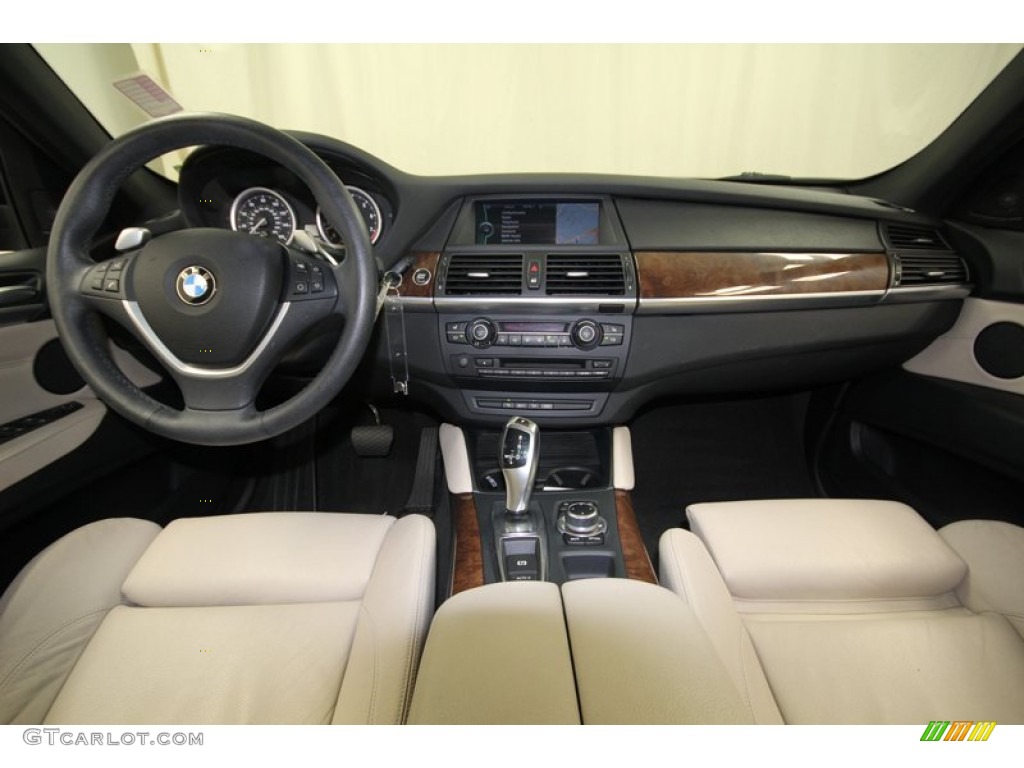 2010 X6 xDrive35i - Deep Sea Blue Metallic / Oyster photo #4