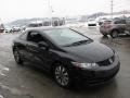 2010 Crystal Black Pearl Honda Civic EX Coupe  photo #7
