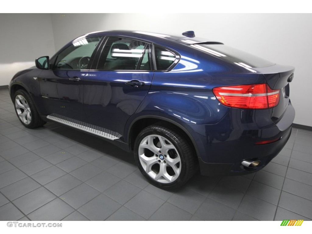 2010 X6 xDrive35i - Deep Sea Blue Metallic / Oyster photo #6
