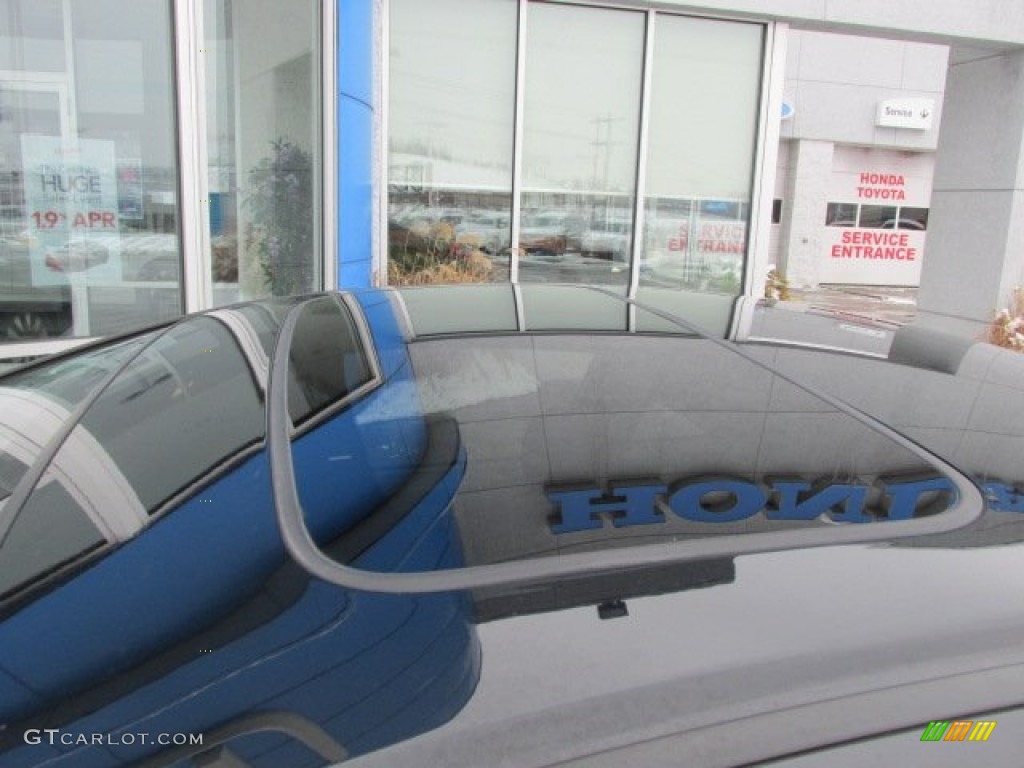 2010 Civic EX Coupe - Crystal Black Pearl / Black photo #9