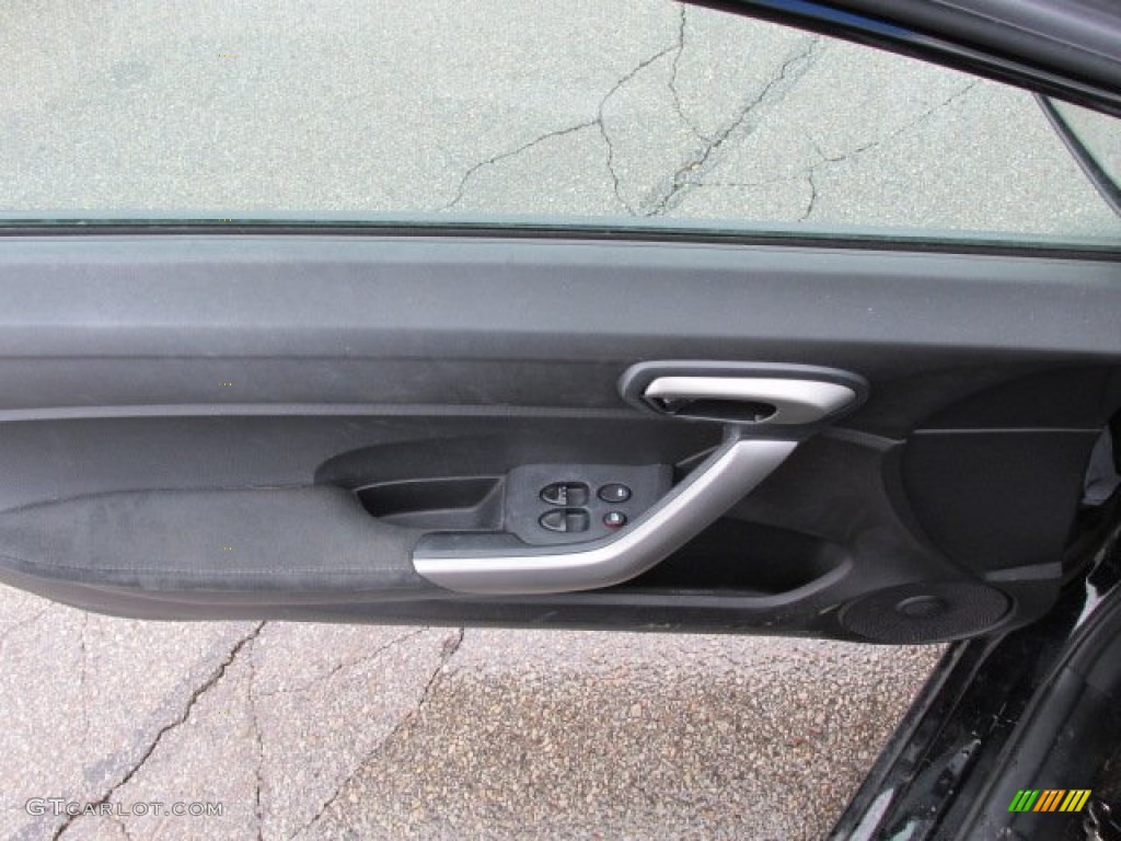 2010 Civic EX Coupe - Crystal Black Pearl / Black photo #13