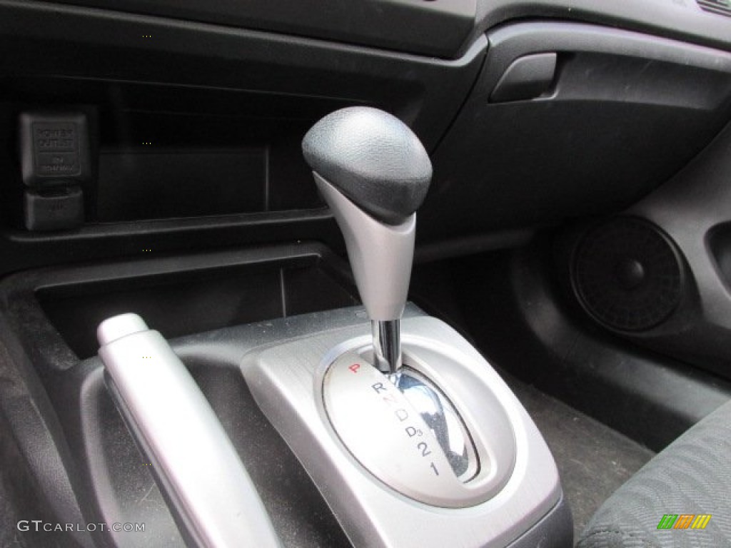 2010 Civic EX Coupe - Crystal Black Pearl / Black photo #14