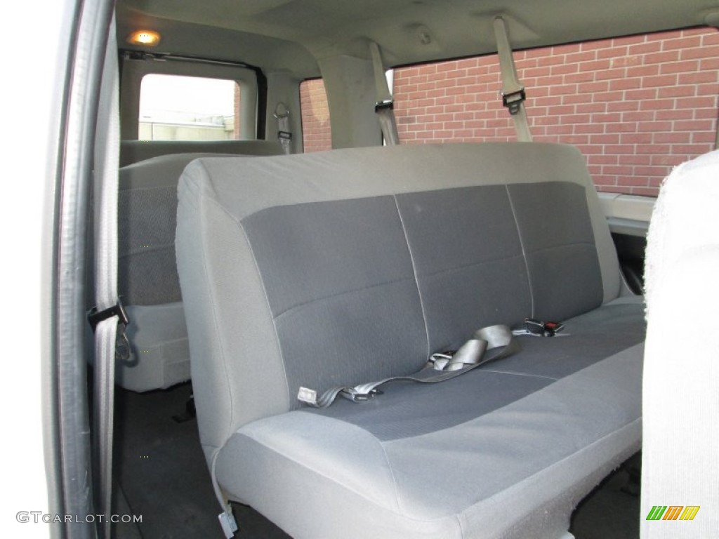 Medium Flint Grey Interior 2007 Ford E Series Van E350 Super Duty XLT 15 Passenger Photo #76913081