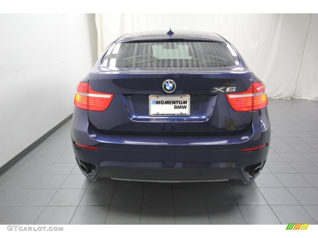 2010 X6 xDrive35i - Deep Sea Blue Metallic / Oyster photo #12