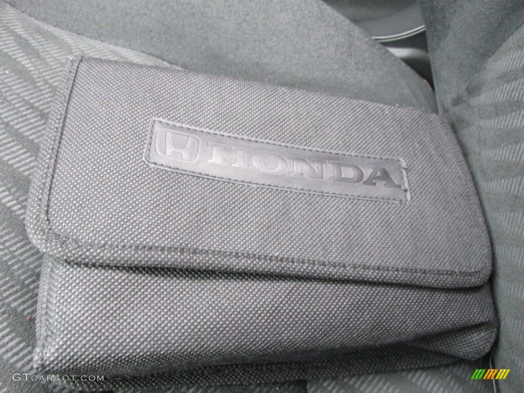 2010 Civic EX Coupe - Crystal Black Pearl / Black photo #17