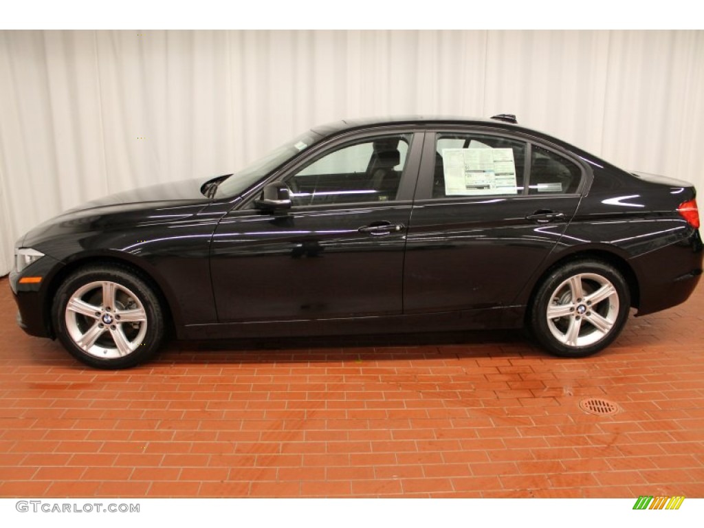 2013 3 Series 328i xDrive Sedan - Jet Black / Black photo #4