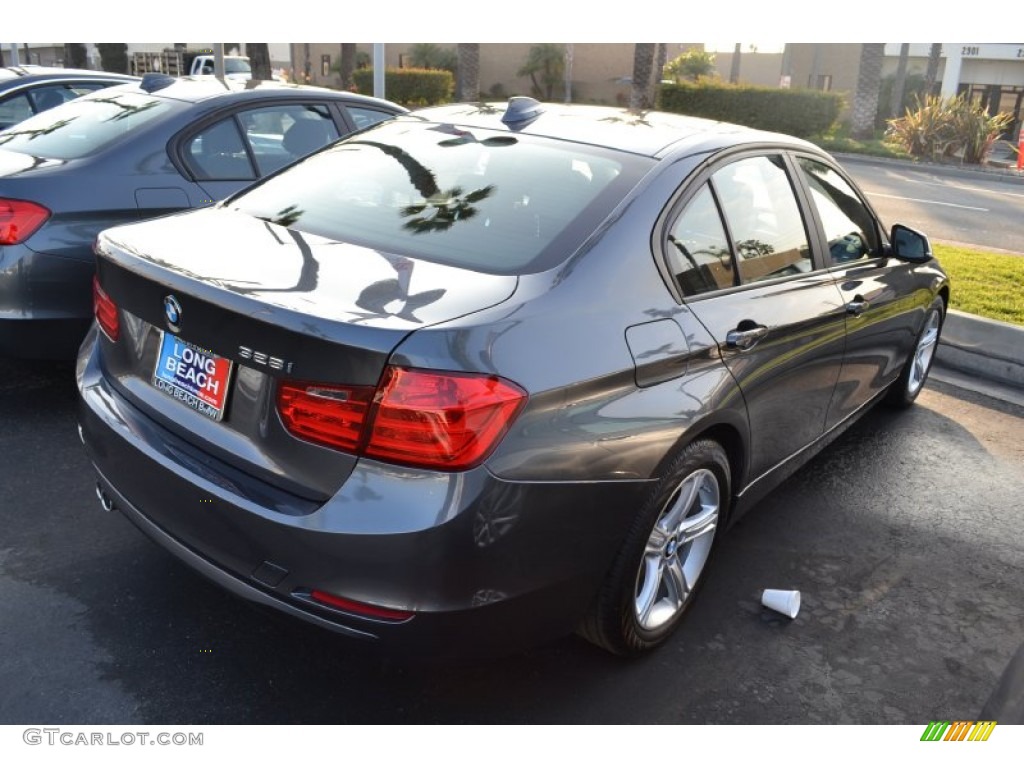 2013 3 Series 328i Sedan - Mineral Grey Metallic / Black photo #3