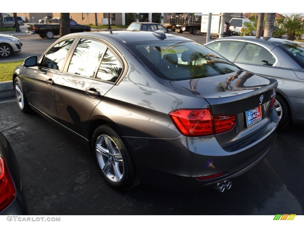 2013 3 Series 328i Sedan - Mineral Grey Metallic / Black photo #4