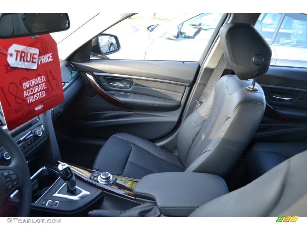 2013 3 Series 328i Sedan - Mineral Grey Metallic / Black photo #7