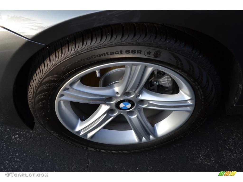 2013 3 Series 328i Sedan - Mineral Grey Metallic / Black photo #9