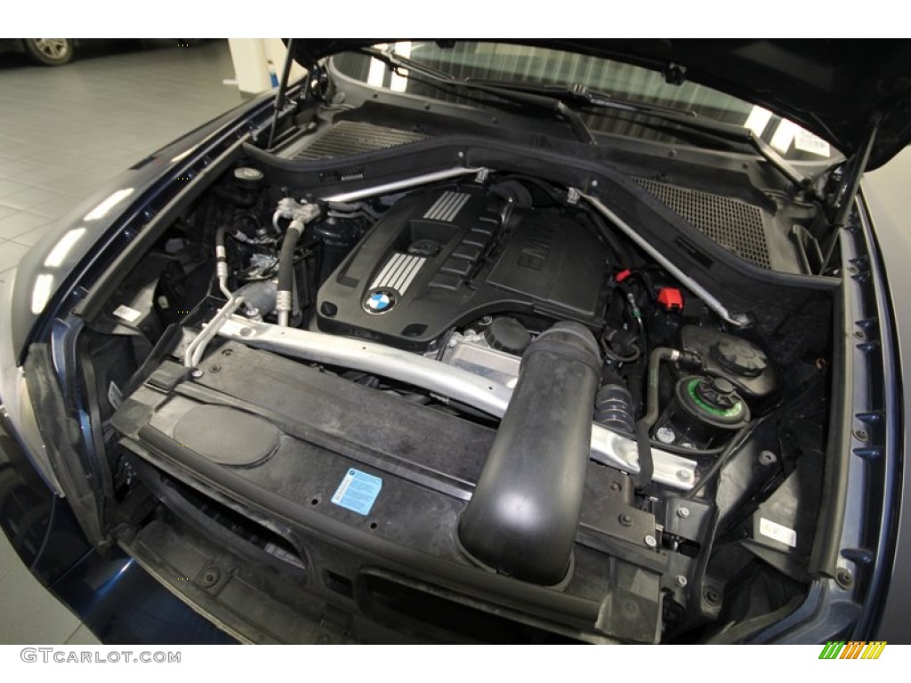 2010 X6 xDrive35i - Deep Sea Blue Metallic / Oyster photo #47