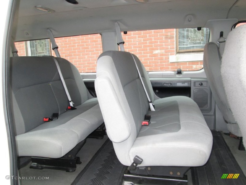 2008 Ford E Series Van E350 Super Duty XLT 15 Passenger Rear Seat Photo #76913933