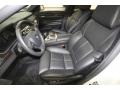 Black Nappa Leather Interior Photo for 2010 BMW 7 Series #76913994