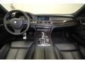 Black Nappa Leather Dashboard Photo for 2010 BMW 7 Series #76914015