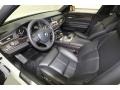 Black Nappa Leather Interior Photo for 2010 BMW 7 Series #76914229
