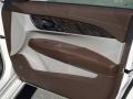 Light Platinum/Brownstone Accents 2013 Cadillac ATS 3.6L Luxury Door Panel