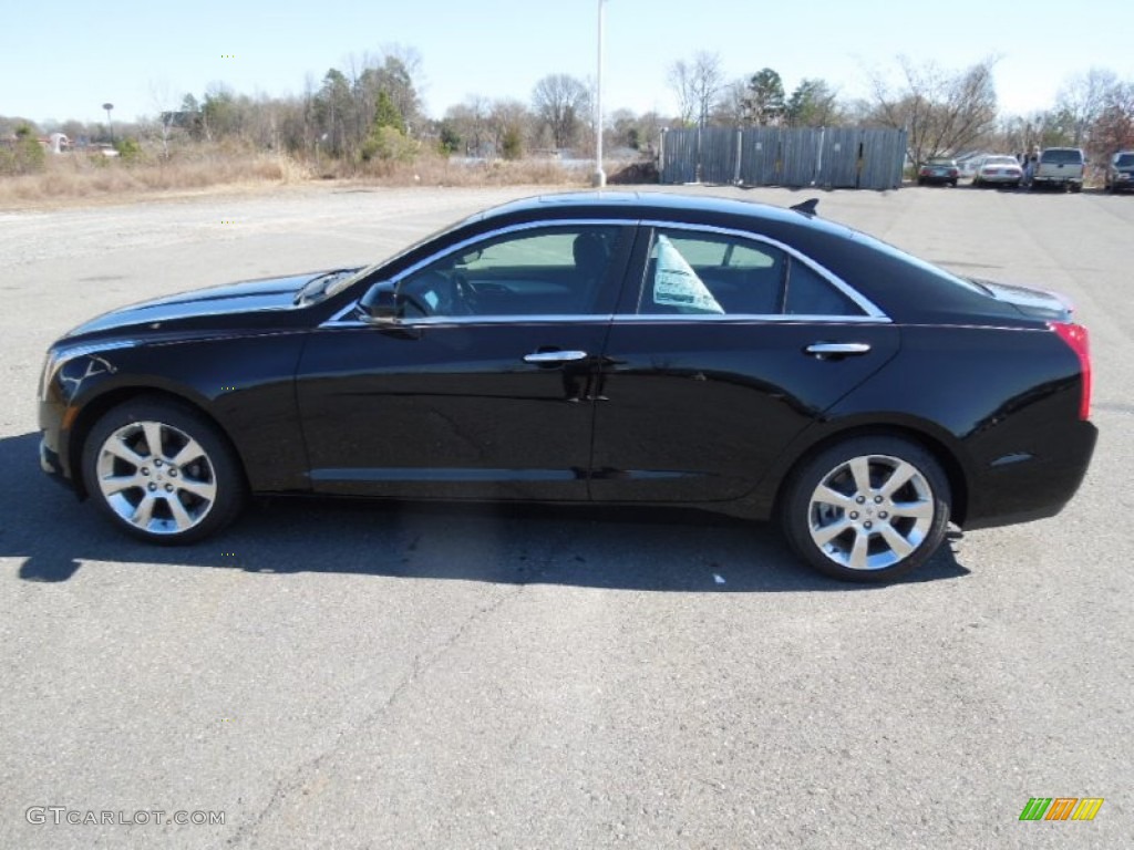 Black Raven 2013 Cadillac ATS 3.6L Luxury Exterior Photo #76914399