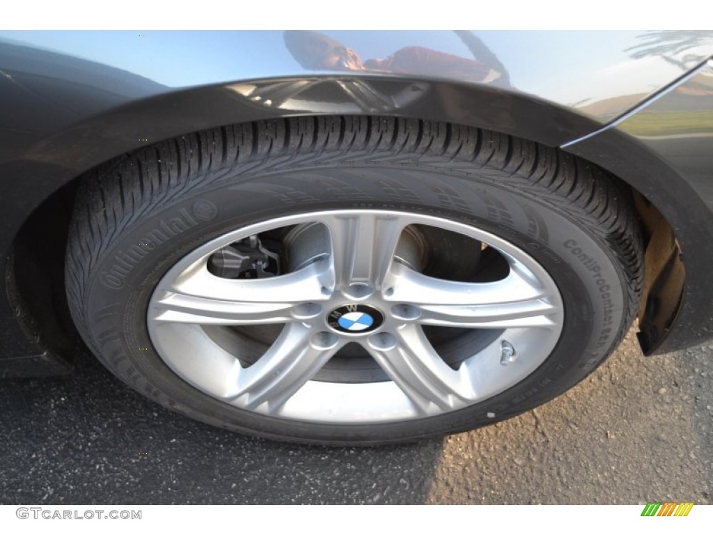 2013 3 Series 328i Sedan - Mineral Grey Metallic / Black photo #2