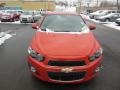2013 Inferno Orange Metallic Chevrolet Sonic LT Sedan  photo #3