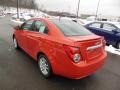 2013 Inferno Orange Metallic Chevrolet Sonic LT Sedan  photo #6