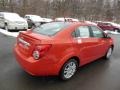 2013 Inferno Orange Metallic Chevrolet Sonic LT Sedan  photo #8