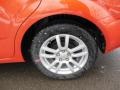 2013 Inferno Orange Metallic Chevrolet Sonic LT Sedan  photo #9