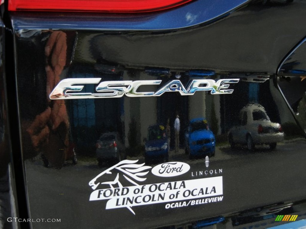 2013 Escape SE 1.6L EcoBoost - Tuxedo Black Metallic / Charcoal Black photo #4