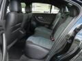 2013 Ford Taurus SHO Charcoal Black/Mayan Gray Miko Suede Interior Rear Seat Photo