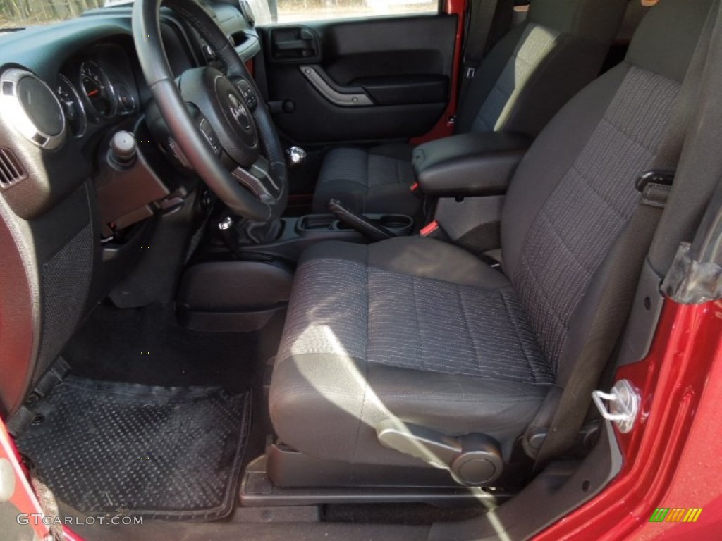 2011 Wrangler Sport S 4x4 - Deep Cherry Red Crystal Pearl / Black photo #8