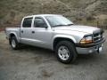 2004 Bright Silver Metallic Dodge Dakota Sport Quad Cab  photo #32