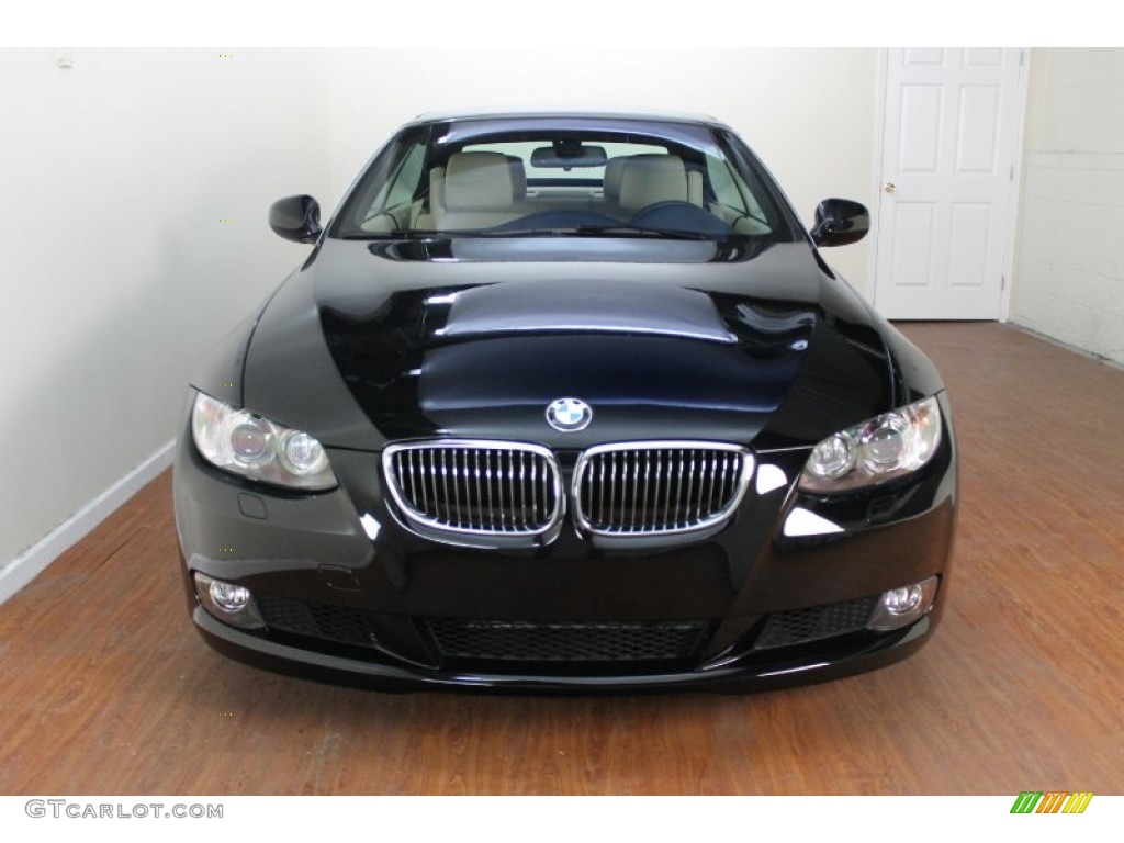 2010 3 Series 328i Convertible - Jet Black / Cream Beige photo #13