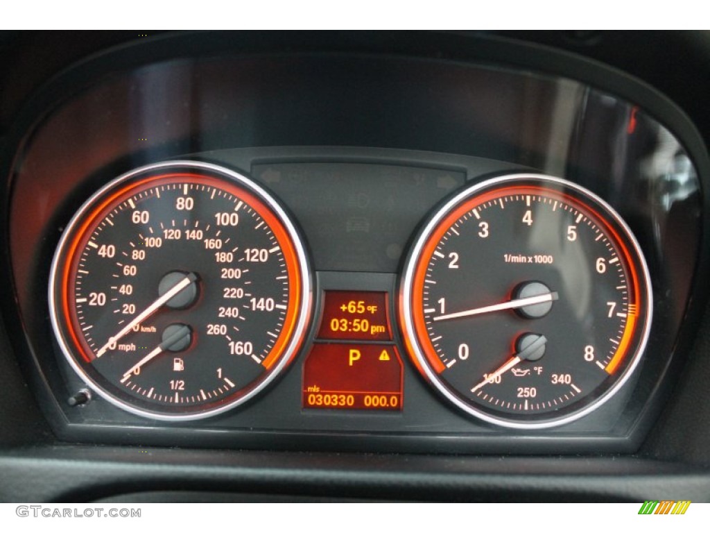 2010 3 Series 328i Convertible - Jet Black / Cream Beige photo #21