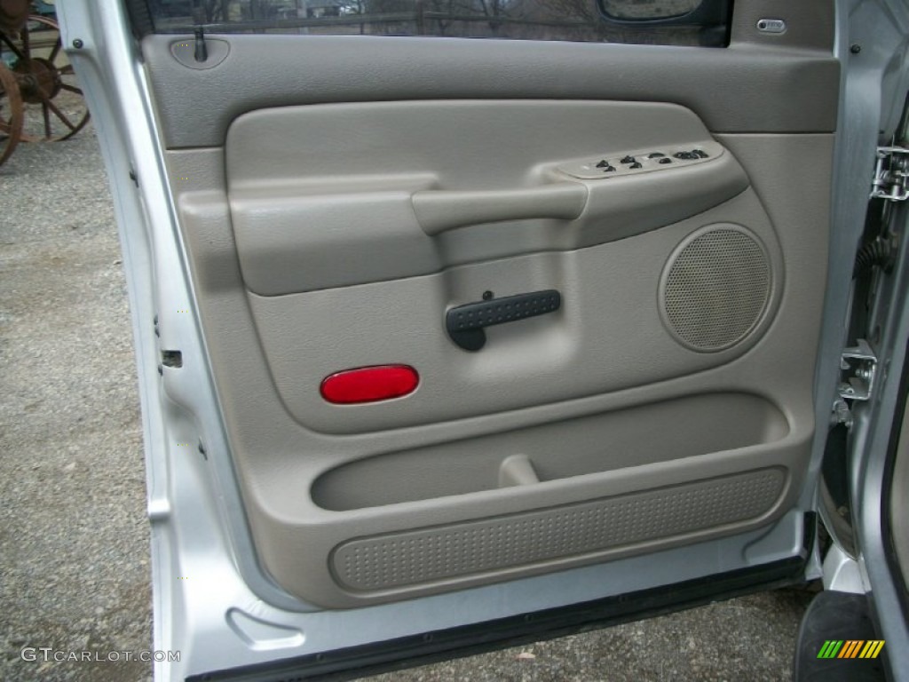 2005 Dodge Ram 1500 Sport Quad Cab Taupe Door Panel Photo #76916697