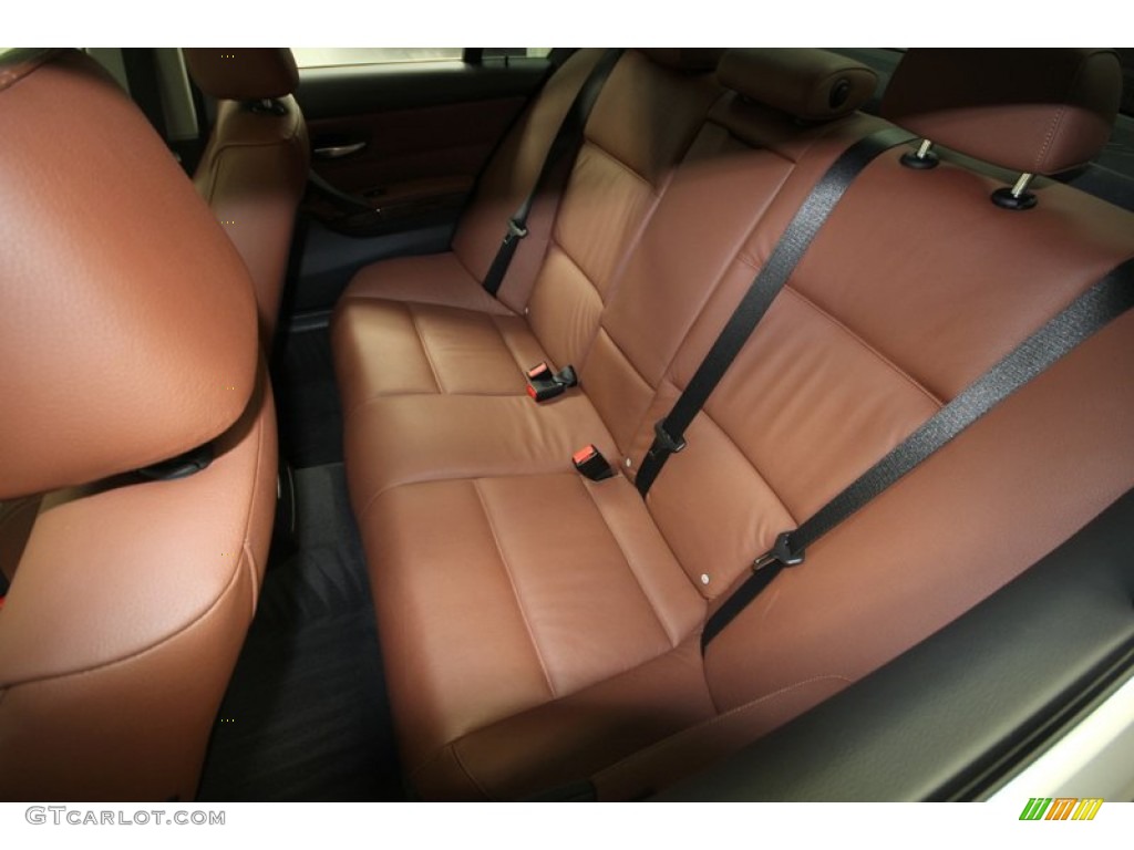 Terra/Black Dakota Leather Interior 2007 BMW 3 Series 335i Sedan Photo #76917339