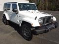 2013 Bright White Jeep Wrangler Unlimited Oscar Mike Freedom Edition 4x4  photo #1
