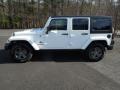 2013 Bright White Jeep Wrangler Unlimited Oscar Mike Freedom Edition 4x4  photo #3