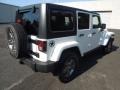 2013 Bright White Jeep Wrangler Unlimited Oscar Mike Freedom Edition 4x4  photo #5