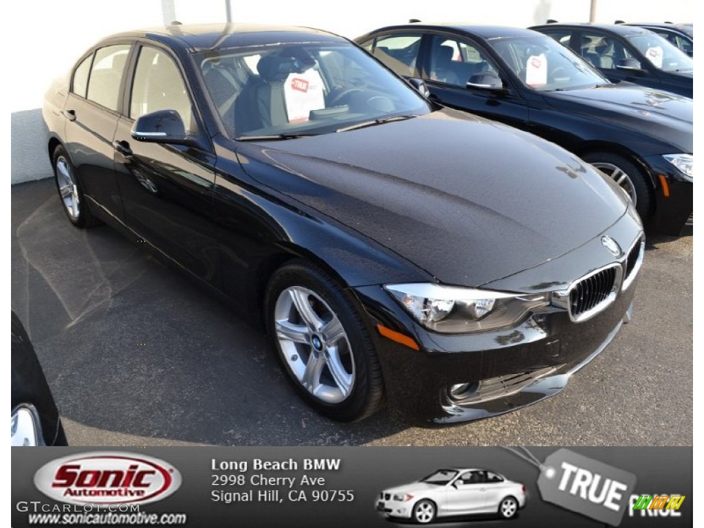 2013 5 Series 528i Sedan - Jet Black / Black photo #1