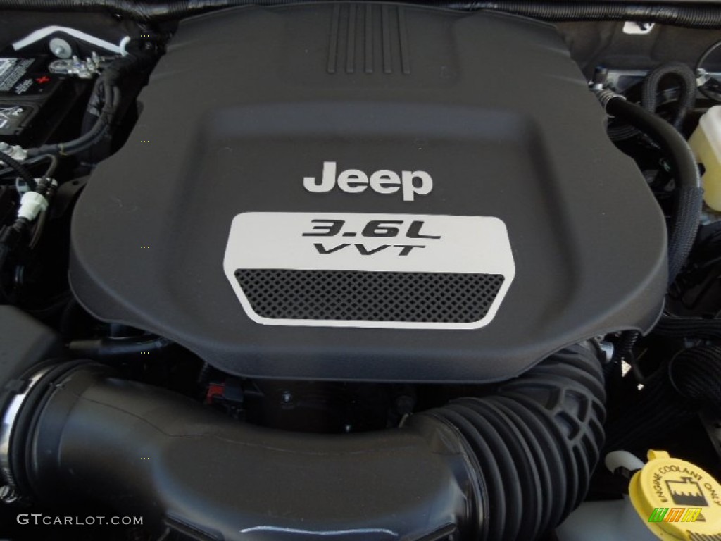 2013 Jeep Wrangler Unlimited Oscar Mike Freedom Edition 4x4 3.6 Liter DOHC 24-Valve VVT Pentastar V6 Engine Photo #76917999