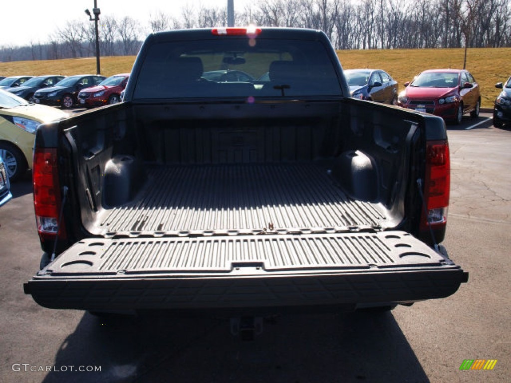 2012 Sierra 1500 SLE Crew Cab 4x4 - Carbon Black Metallic / Ebony photo #5