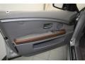 Basalt Grey/Flannel Grey 2005 BMW 7 Series 745i Sedan Door Panel