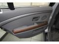 Basalt Grey/Flannel Grey 2005 BMW 7 Series 745i Sedan Door Panel