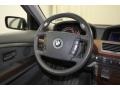 Basalt Grey/Flannel Grey Steering Wheel Photo for 2005 BMW 7 Series #76919071