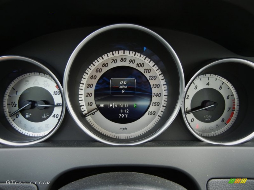 2013 Mercedes-Benz C 250 Sport Gauges Photo #76919426