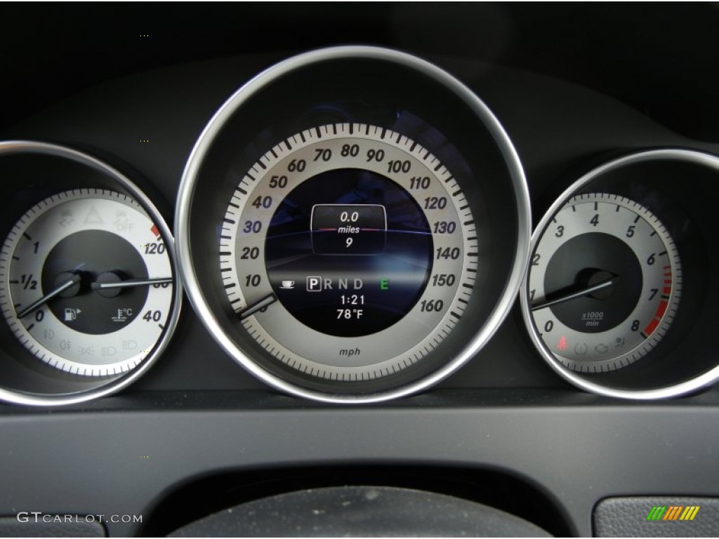2013 Mercedes-Benz C 250 Sport Gauges Photo #76919734
