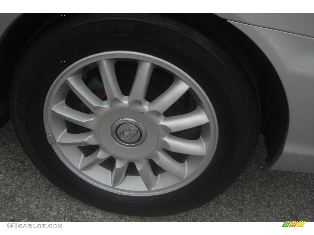 2004 XG350 L Sedan - Titanium / Black photo #6