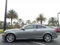 2013 Palladium Silver Metallic Mercedes-Benz C 250 Coupe  photo #2