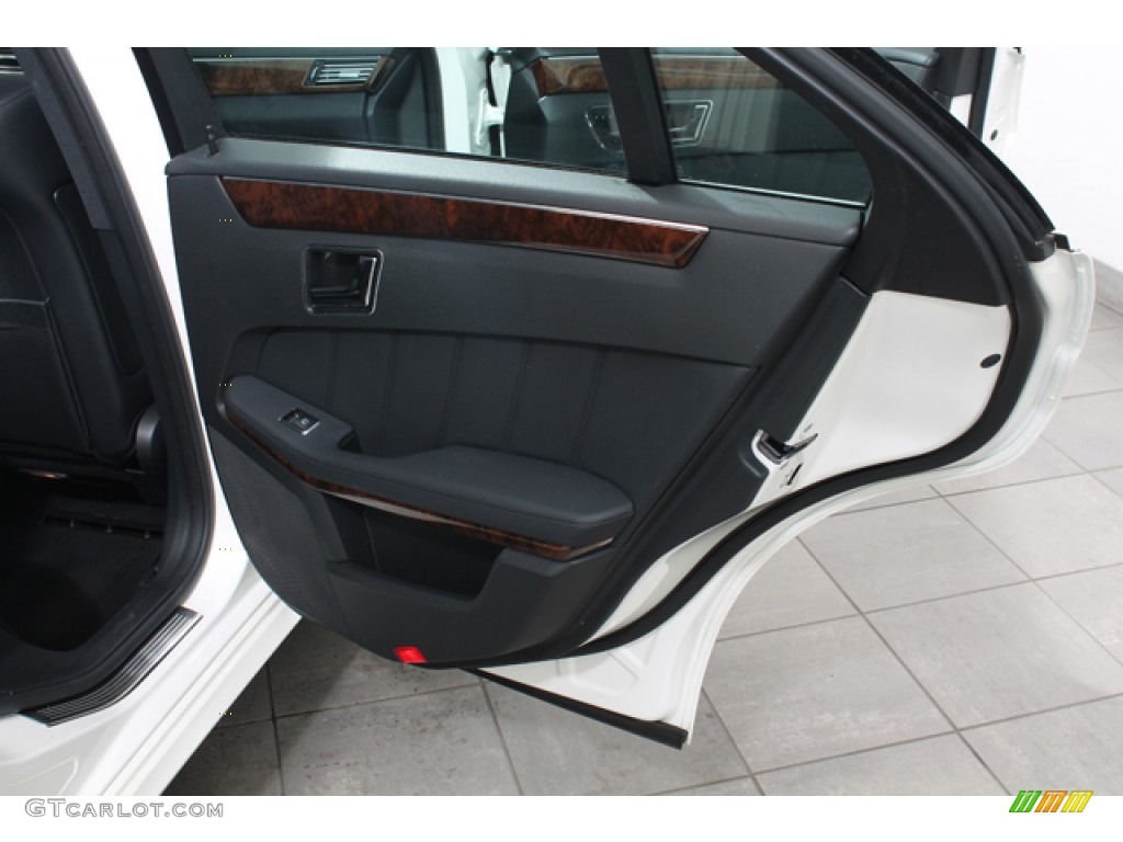 2011 E 350 4Matic Sedan - Arctic White / Black photo #14