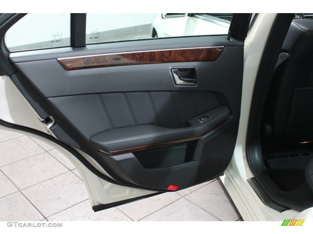 2011 E 350 4Matic Sedan - Arctic White / Black photo #15